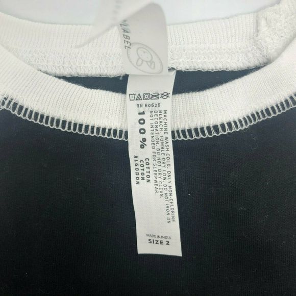 Rabbit Skins Infant Boys‎ T-Shirt Black Top Size 2 - Picture 5 of 6